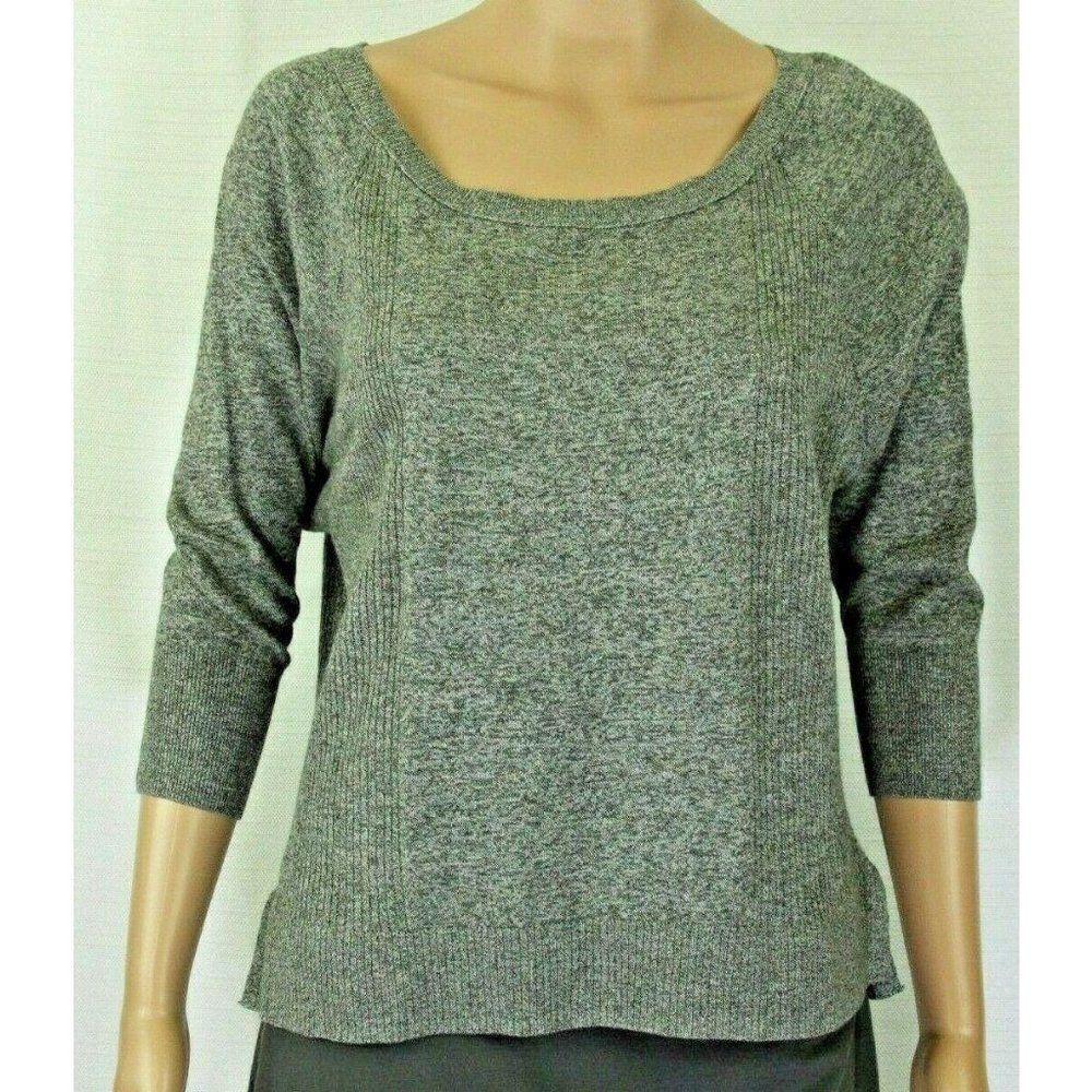 American Eagle Outfitters Top Sweater Knit Gray Womens S